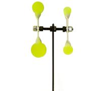 Gr8Fun Double Post Spinner Target - 20mm and 25mm top disk, 40mm bottom disks, Ideal for precision HFT practise