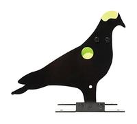 Gr8Fun Kill Zone Dove Target - Life size silhouette with resetting paddles in the humane zones, A clear head shot takes down top disc then well placed heart and lung will reset.