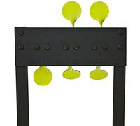 Gr8Fun Triple Cordless Resetting Target - resetting. Shooting bottom to reset top targets, All are 40mm in diameter