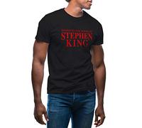 GR8Shop Based on The Novel by Stephen King Men's Black T-Shirt Size M