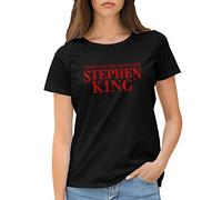 GR8Shop Based on The Novel by Stephen King Women's Black T-Shirt Size S