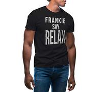 GR8Shop Friends Frankie Say Relax Tv Show Men's Black T-Shirt Size M