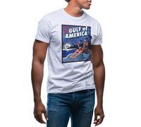 GR8Shop Gulf of America Trump Men's White T-Shirt Size L