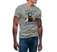 GR8Shop Jackie Daytona Human Bartender Vintage Men's Grey T-Shirt Size S