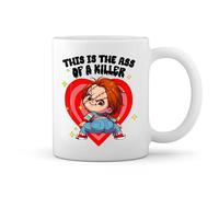 GR8Shop This is The Ass of A Killer Chucky White Coffee Mug