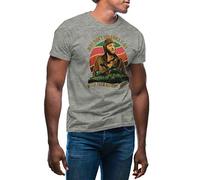 GR8Shop Why Don't You Knock It Off with Them Negative Waves Men's Grey T-Shirt Size XL