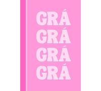 Grá Notebook: Irish Language Journal | 120 Page Lined Notebook | 6x9 Blank Writing Journal | Irish Gift Idea featuring the Irish Word for 'Love'
