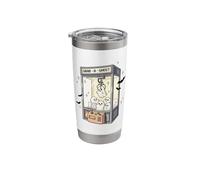 Grab A Ghost Claw Machine Halloween Arcade Game Gamer Stainless Steel Insulated Tumbler