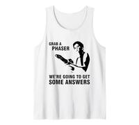 Grab a phaser we're going to get some answers Tank Top
