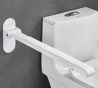 Grab Bar - Folding Toilet Safety Rail, Wall Mounted Non-Slip Waterproof Handrail for Elderly and Pregnant
