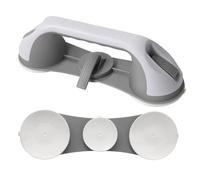 Grab Bar for Bathtubs - Safety Suction Shower Handles for Toilet - Removable Grip Handrails Bathroom Accessories for Adults Handicap Disabled Home Apartment Hotel Bathtub Toilet