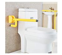 Grab Bar Rail Bathroom Safety Support Toilet Armrest Foldable Skid Resistance Handrails Assist Frame for The Old Man Gravida(Natural)