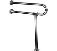 Grab Bar Safety Toilet Rail Bathroom Support for Elderly Bariatric Disabled Stainless Steel Commode Hand Rails Guard Frame Shower Assist