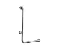 Grab Bar SUS 304 Stainless Steel Rails Wall Mounted Safety Support Rail Elderly/Disabled Handrails Aid Hold Handle for Toilet/Shower Bathroom Brushed Finish(70cm*50cm)