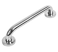 Grab Bars Armrest Bathroom Brass Chrome Plated Bright Silver Safety Handle Towel Holder Kids Elderly Injured Aid (Size : 35cm/14inch)