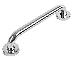 Grab Bars Armrest Bathroom Brass Chrome Plated Bright Silver Safety Handle Towel Holder Kids Elderly Injured Aid (Size : 35cm/14inch)