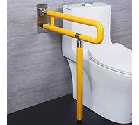 Grab Bars Bath Shower Handicap for Bathroom Foldable Stainless Toilet Bar with Textured Grip Flip Up Safety Rails