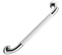 Grab Bars Bathroom Anti Slip Grab Rails Elderly Disabled Safety Grip Handle Wall Mount Shower Balance Bar Toilet Hand Rail Elderly Assistance(Blanc,30cm)
