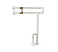 Grab Bars Bathroom Handrail Nylon Stainless Steel Grab Toilet Floor Standing Handle,Safety Shower Aids Anti Fall Grab Elderly Disabled