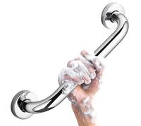 Grab Bars for Bathroom Toilet Bathtubs Showers, Stainless Steel Silver Safety Grab Rail, 30cm 40cm 50cm 60cm 80cm 1m 120cm 1.5m Length, 1.25 Inch Diameter Round Tube Handle Stairs Handrail(5ft/150cm)