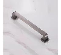 Grab Bars for Shower, Shower Handles for Elderly, Stainless Steel, for Bathrobe Hooks, Toilet Sides, Bathroom Cabinets(Gray,30cm/12in)