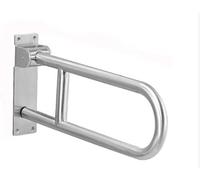 Grab Bars Grab Bar Bath Handle Folding U-Shaped Stainless Steel Barrier-Free Toilet Handrails The Disabled and Elderly Armrest