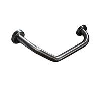 Grab Bars Handle Safety Support Hand Rails, Delta for Bathroom Brushed Nickel, Angled Bathtubs and Showers, 304 Stainless Steel Anti-Slip Handrail Toilet Wall Mount