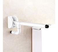 Grab Bars Handle Safety Support Hand Rails, Nylon Stainless Steel Anti-Slip Grab Bar,Single Arm White/Yellow Drop Fold Down Support Rail ,Bathroom Handrail For Elderly And Disabled , Toilet Safety Han