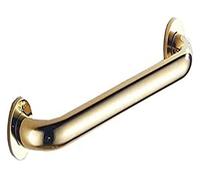 Grab Bars Safety Wall-Mounted Towel Rack Copper Bar, Track Non-Slip Support Handle Bathroom Rail Gold, Elderly Children Shower Toilet (Size : 37Cm)