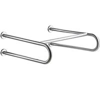 Grab Bars Stainless Steel Handicap Rails Toilet Handrails Bathroom Support Safety Rail for Elderly Bariatric Disabled