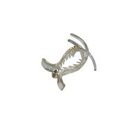 Grab Clip French Elegant Back Head Disc Hairpin Ins Temperament Transparent Jelly Color Non-slip Ponytail Clip(05)