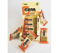 Grab Energy Butter Flapjacks with Salted Caramel 12x65g, Oaty Cereal Bars, Good Energy, Natural Ingredients, No Preservatives, No Palm Oil, Vegetarian