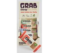 Grab Energy Mixed Butter Flapjacks 12x65g, Oaty Cereal Bars, Good Energy, Natural Ingredients, No Preservatives, No Palm Oil, Vegetarian