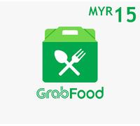 Grab Food MYR 15 Gift Card MY