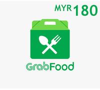 Grab Food MYR 180 Gift Card MY