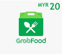 Grab Food MYR 20 Gift Card MY
