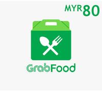 Grab Food MYR 80 Gift Card MY