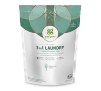 Grab Green Natural 3-in-1 Laundry Detergent Pods, Vetiver, 24 Loads