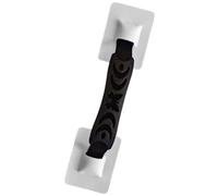Grab Handle handrail Boat 2PC Paddleboard Dinghy Carry Handle Grab Patch for SUP Inflatable Boat Strap PVC Seat Strap Surfboard Handrail Webbing Handle Strap(White)