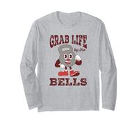 Grab Life by The Bells Funny Kettlebells Workout Long Sleeve T-Shirt