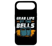 Grab Life By The Bells, Kettlebells Workout Funny Case for iPhone Air