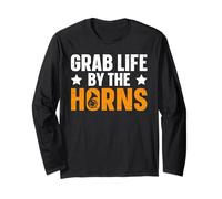 Grab life by the horns - French Horn Long Sleeve T-Shirt