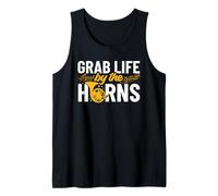 Grab life by the horns - French Horn Tank Top