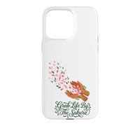Grab Life By The Sakura Hands Catching Petals Floral Case for iPhone 15 Pro Max