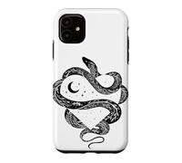 Grab My Heart Snake Whimsigoth Art Episodic Drawing Case for iPhone 11