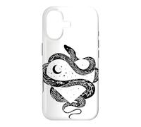 Grab My Heart Snake Whimsigoth Art Episodic Drawing Case for iPhone 17