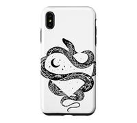 Grab My Heart Snake Whimsigoth Art Episodic Drawing Case for iPhone XS Max
