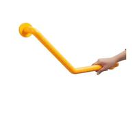 Grab Rail Bathroom Safety Accessories 135 Degree Handrail Non-Slip Toilet Grab Bar Stainless Steel Barrier Free Handle(Yellow 52cm)