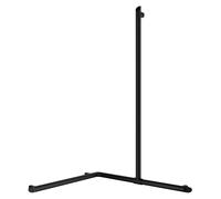 Grab Rail Delabie Be-Line® angle, with sliding vertical lift 695x695x1130mm Black Matt 511949BK