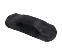 Grab Rail for Inflatable Boat Handle, PVC Surfboard Handrail with Canoe Hand Grip and Dinghy Armrest, 25.8 x 10 cm, Black/White/Gray/Red/Yellow/Blue/Light Green/Orange(Black)